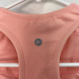 NWOT 90 degree by‎ reflex women’s pink racerback padded sports bra activewear M thumbnail 4