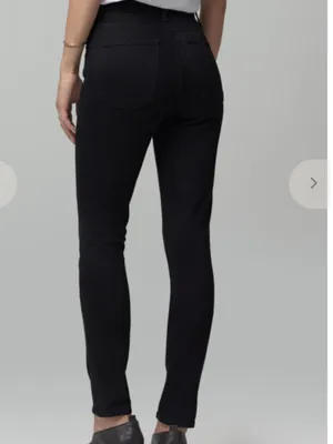NWOT Citizens of Humanity Olivia slim high waist jeans black 23 thumbnail 2