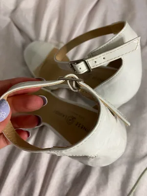 Chinese Laundry white high heels  thumbnail 11