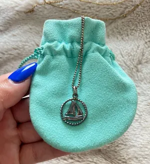 Tiffany & Co. Sailboat Pendant Necklace thumbnail 1