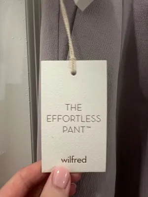 NWT wilfred The Effortless Pant Morado Grey thumbnail 3