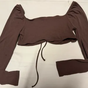 Garage New With Tags Chocolate Brown Going Out Top thumbnail 5