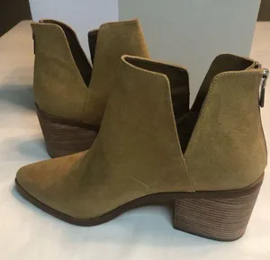 COPY - Suede Ankle Boots thumbnail 1