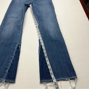 Abercrombie & Fitch Simone High Rise Ankle Flare Womens Size 26 / 2R Denim Jean‎ thumbnail 7