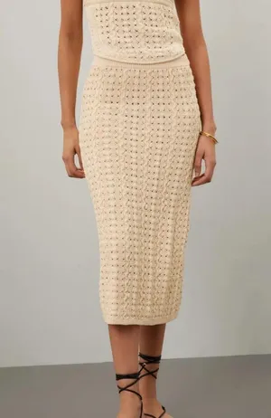 Collective Crochet Knit Skirt thumbnail 2