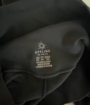 Aerie Offline By Black Joggers thumbnail 3