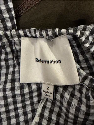 Reformation Gingham Masha
Dress Size 2 thumbnail 7