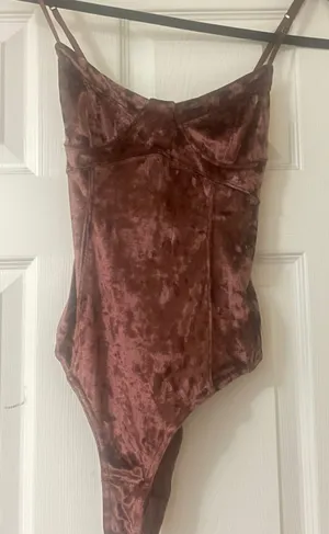 Velvet Bodysuit thumbnail 4