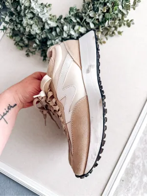 Steve Madden Campo Beige Suede & Canvas Platform Sneakers | Women’s Size 6 thumbnail 8
