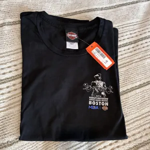 NWT Harley-Davidson Dealer Shirt Motorcycle Boston MA T Shirt 2016 Size Large thumbnail 2