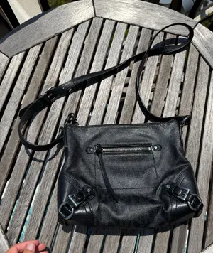 MICHAEL Michael Kors Black Leather Shoulder Crossbody Bag thumbnail 1