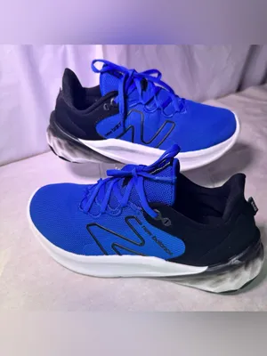 New Balance Blue and Black Athletic Sneakers thumbnail 2