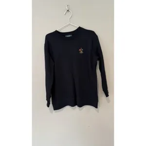 Lauren Ralph Lauren Classic Navy Blue Crewneck Cotton Sweatshirt Sailing S/P thumbnail 2