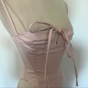 Revolve NWT Miaou Aphex Corset Pink thumbnail 10