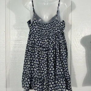 ROWA Navy Floral Spaghetti Strap Babydoll Dress Size XL NWT thumbnail 4
