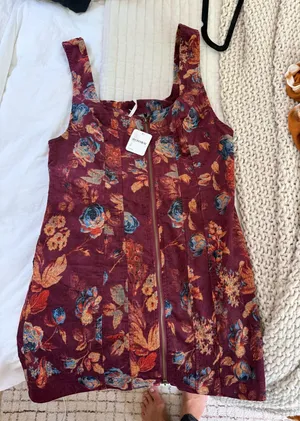 Free People Dress Mini Floral thumbnail 1