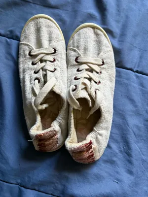 ROXY Beige Lace Up Low Top Women's Casual Sneakers Soft Fabric with Rubber Sole thumbnail 7