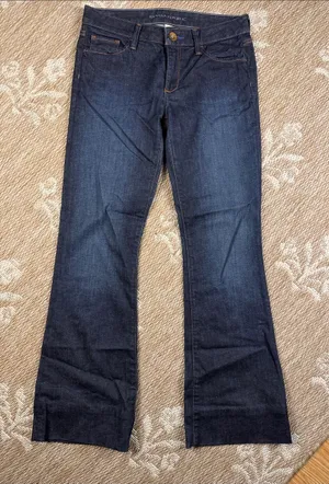 Banana Republic Dark Indigo flare -Leg Jeans thumbnail 1