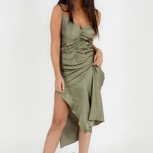 ASTR The Label Olive Green MIDI Dress(Size Small) thumbnail 3