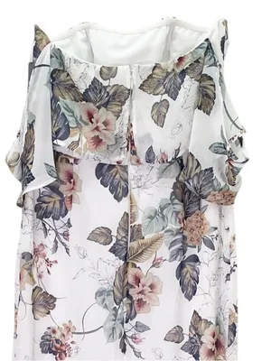 NWT Lulus Ray of Sunshine Maxi Dress Size XL White Floral Off Shoulder Wedding thumbnail 8