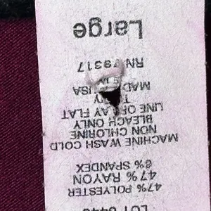 Unbranded 4 Star Y2K Babydoll Top with Floral Tie Milkmaid 3/4 Sleeve Top‎ SZ L thumbnail 5