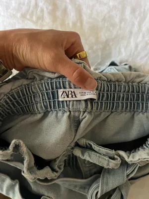 Zara high waisted mom shorts  thumbnail 11