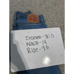 Levis 511 Slim Fit Medium Wash Blue Denim Jeans‎ 29x32 Womens 511-4406 thumbnail 5