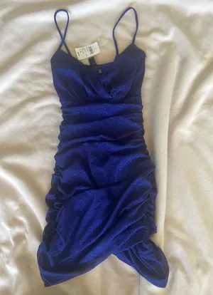 Windsor Blue Bodycon Dress thumbnail 1
