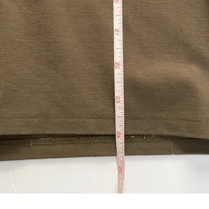 Women's Olive Green Blouse Size L Boat Neck Cap Sleeve Button Shoulder Relaxed thumbnail 8