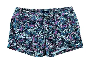 American Eagle Outfitters Floral Midi Stretch Chino Shorts | 2 thumbnail 1