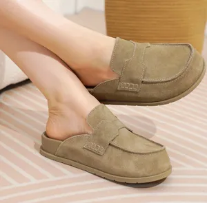 Protect Cloud Genuine Suede Womens Clogs-Arch Support-Lightweight-Non-Slip size8 thumbnail 1