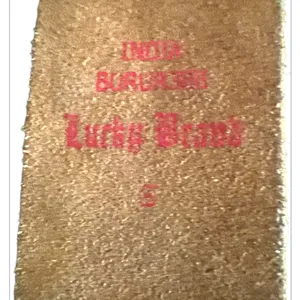 Lucky Brand Embroidered Cream and Brown Belt thumbnail 7