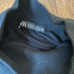 ZARA black short sleeve top thumbnail 2