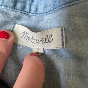 Madewell short sleeve denim button down thumbnail 2