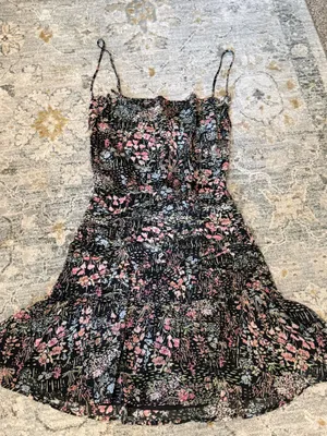 Sky to Moon Floral Dress Mini thumbnail 1