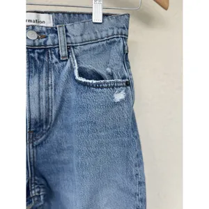Reformation Julia High Rise Cigarette Jeans Size 27 Distressed Savu Wash Ankle thumbnail 4