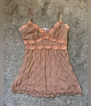 6 Degrees Y2K Sparkly Lace Cami Top thumbnail 1