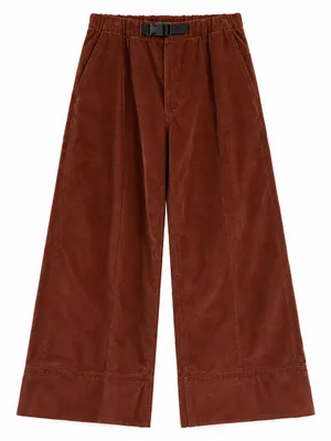 The North Face Corduroy Pants Womens Small Brown Belted Wide Leg thumbnail 2