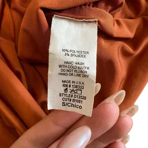 Better Be Ruched Body-con Plunge Mini Dress In Burnt Orange thumbnail 9