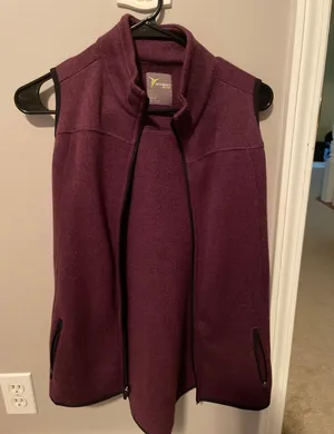 Plum Outwear Vest Size XS thumbnail 3