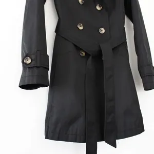 DKNY Abby Double Breasted Trench Coat thumbnail 6