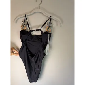 palondre the label Aster One Piece Black With Underwire Sz M NWT $225 thumbnail 3