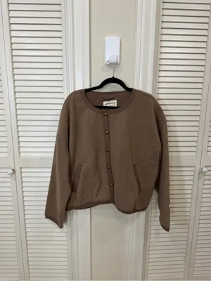 Free people Hug Me Sherpa Cardigan thumbnail 4