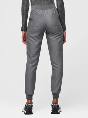 FIGS Women's Zamora‎ Jogger Scrub Pants in Graphite thumbnail 6