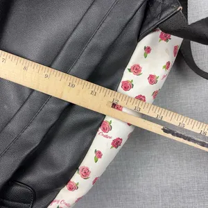 Juicy Couture Backpack White Pink Rose Floral Multi Zip Coquette Y2K Style thumbnail 9