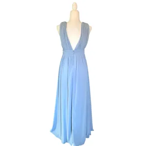NWT Lulus Heavenly Hues Light Blue Maxi Dress Size Small thumbnail 7