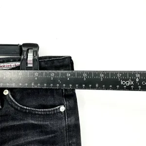 Adriano Goldschmied Silk Cigarette Skinny Black‎ Cropped Jeans Size 25R thumbnail 6