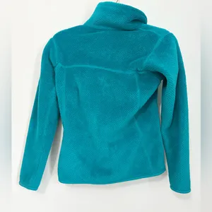 Patagonia Women's Re-Tool Snap-T Pullover in a teal XXS outdoor hiking casual thumbnail 3