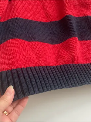 J GALT striped pullover sweater Red Size undefined thumbnail 9