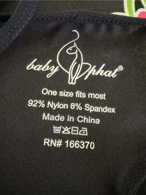 NWT Baby Phat Black Rhinestone Logo Cami & Shorts Set thumbnail 8